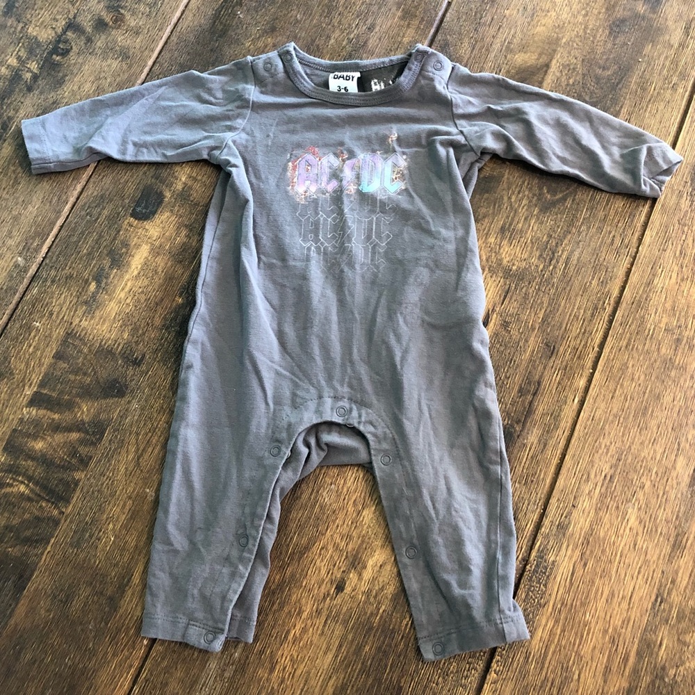 Cotton On Kids AC/DC Onesie
